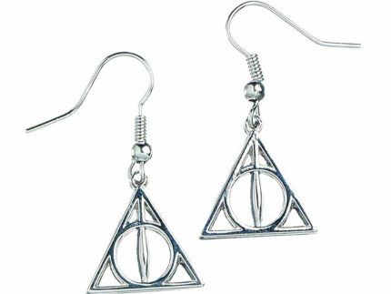 Deathly Hallows Sterling Silver Earrings