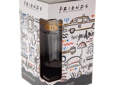 Friends glass tumbler boxed