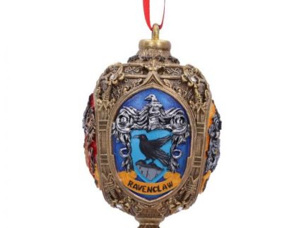Four House Hanging Ornament