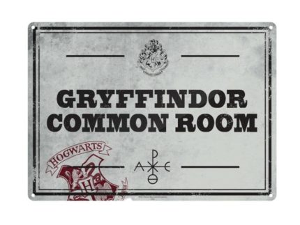 Gryffindor Common Room Tin Sign