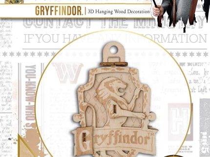 Gryffindor 3D Hanging Wood Decoration