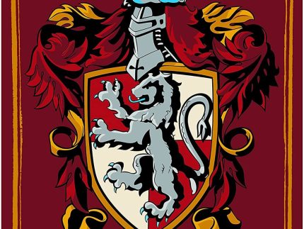 Gryffindor A5 Metal Wall Sign