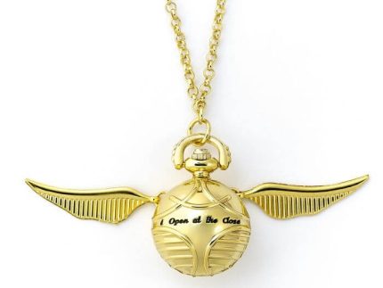 Golden Snitch Watch Necklace