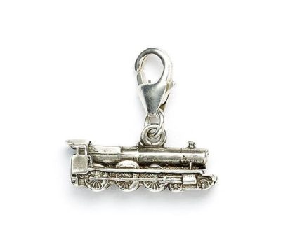 Hogwarts Express Train Sterling Silver Clip on Charm