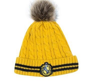 Hufflepuff Pompom Beanie