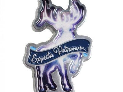 Harry Potter Expecto Patronum Pin Badge Enamel