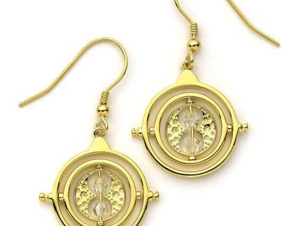 Harry Potter Gold Plated Time Turner Earring