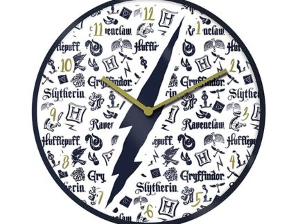 Harry Potter Infographic Wall Clock