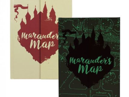 Harry Potter Marauders Map A5 Notebook