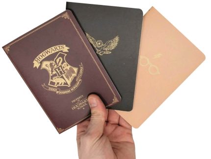 Harry Potter A6 Notebooks 3pk