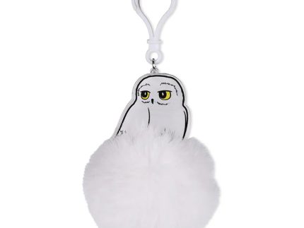 Hedwig Pom Pom Keychain