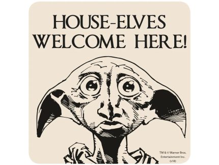 House-Elves Welcome Here Coaster