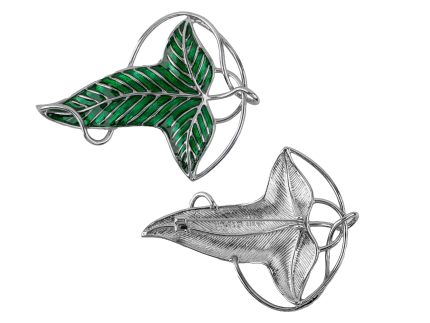 Lord of The Rings Brooch - Lorien Leaf