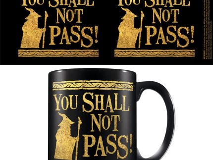 Lord of The Rings Mug - You Shall Not Pass