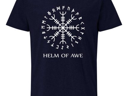 Navy Helm of Awe T-Shirt