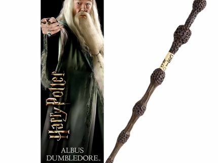 Professor Dumbledore PVC Toy Wand & Bookmark
