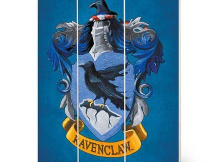 Ravenclaw House Crest Wooden Print