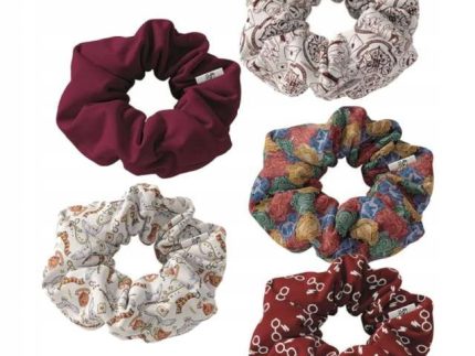 Set of 5 Harry Potter Scrunchies