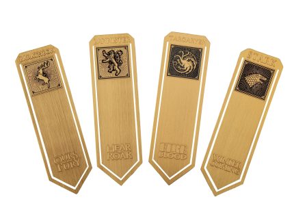 Set of 4 Metal Bookmarks