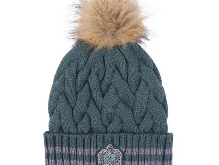 Slytherin Pompom Tricot Hat