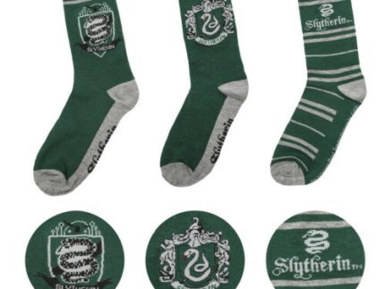 Slytherin Set of 3 Socks