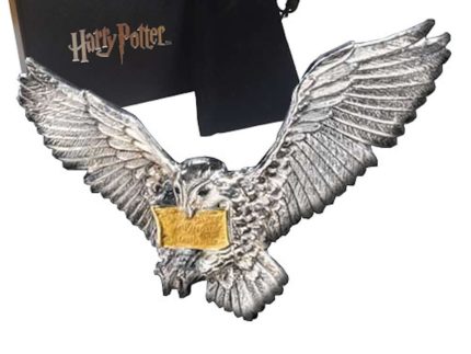 The Flying Hedwig Brooch Sterling Silver