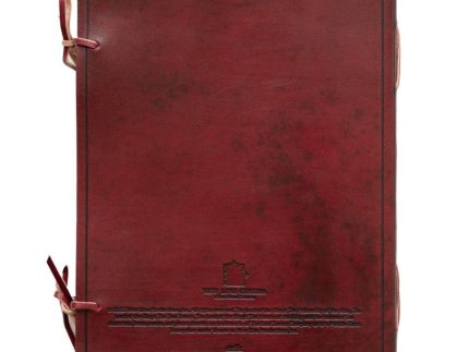 The Lord Of The Rings Leather Notebook