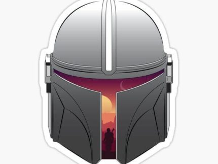 The Mandalorian Sticker