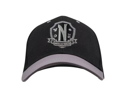 Wednesday Black Baseball Cap - Nevermore Academy