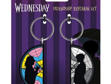 Wednesday Enid Window PVC Keychain