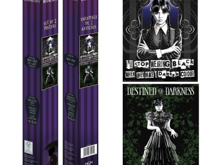Wednesday Goth Poster Set