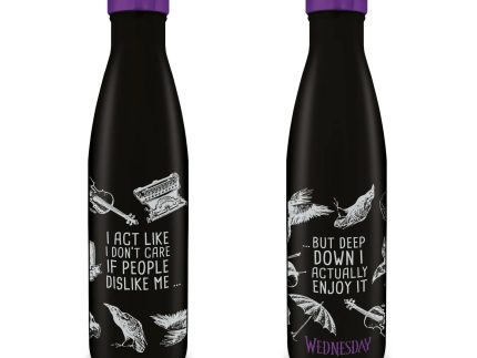 Wednesday Water Bottle - Don't Care